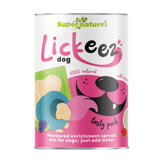 Lickeez Pork Enrichment Spread Mix for Dogs