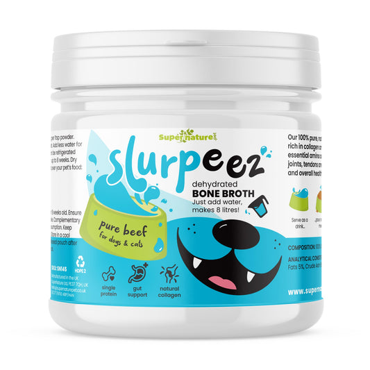 Slurpeez Bone Broth Powder 100% Beef Tub 250g