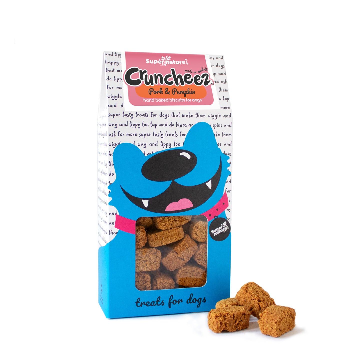 Cruncheez Pork & Pumpkin Biscuits 250g