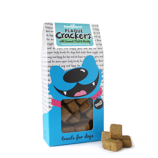 Plaque Crackerz Dental Bites for Dogs 250g