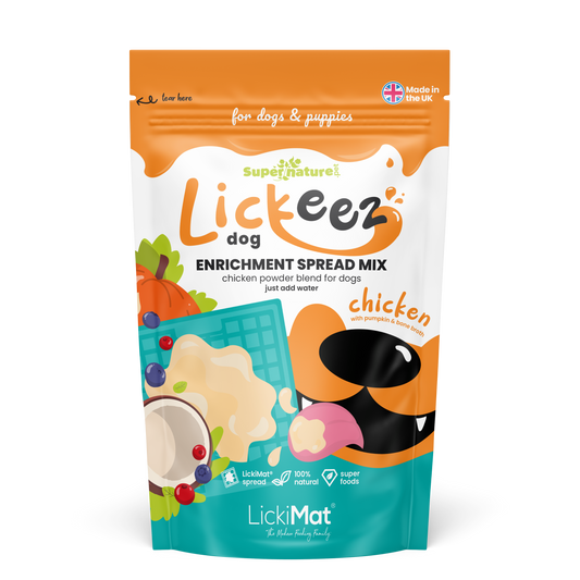 Supernature X LickiMat® Chicken Lickeez For Dogs 100g