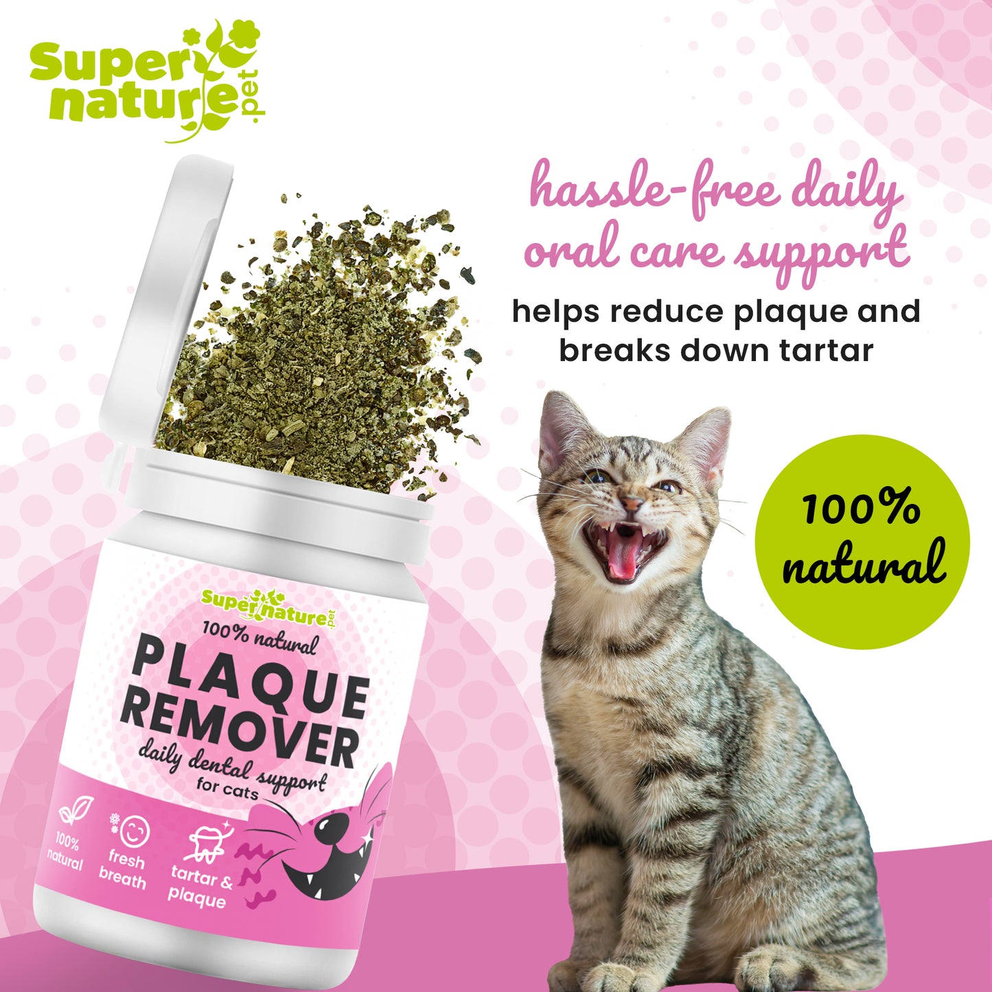 Plaque Remover for Cats 60g