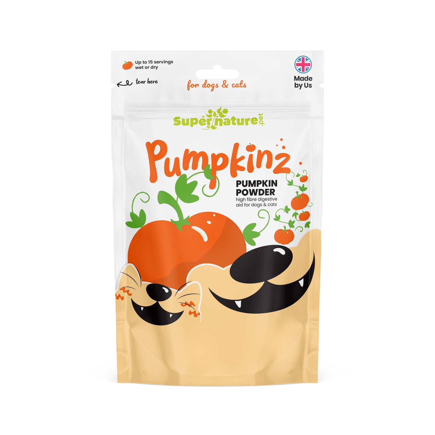 Pumpkinz Dried Pumpkin Powder for Dogs