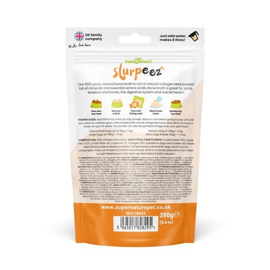 Slurpeez Bone Broth Powder 100% Chicken 250g