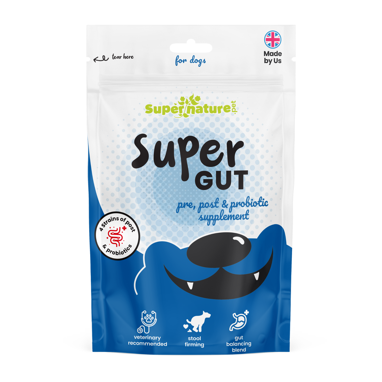 Super Gut Pre, Post & Probiotic Supplement for Dogs