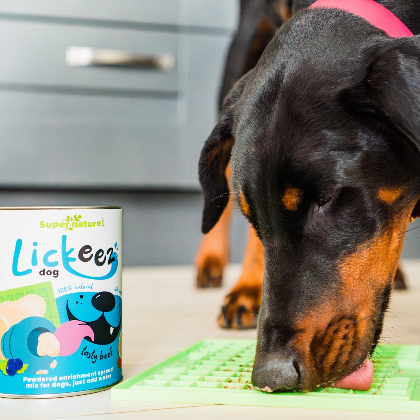 Lickeez Beef Enrichment Spread Mix for Dogs 290g