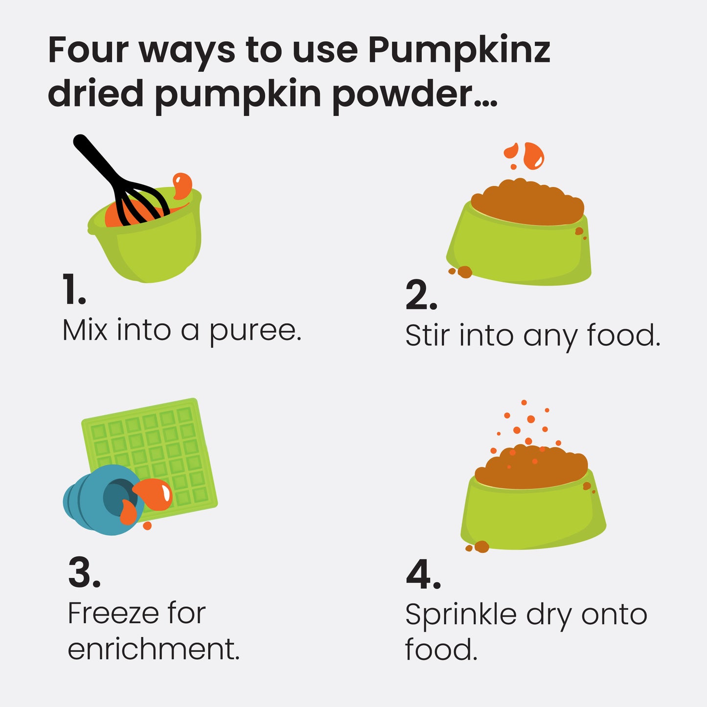 Pumpkinz Dried Pumpkin Powder for Dogs