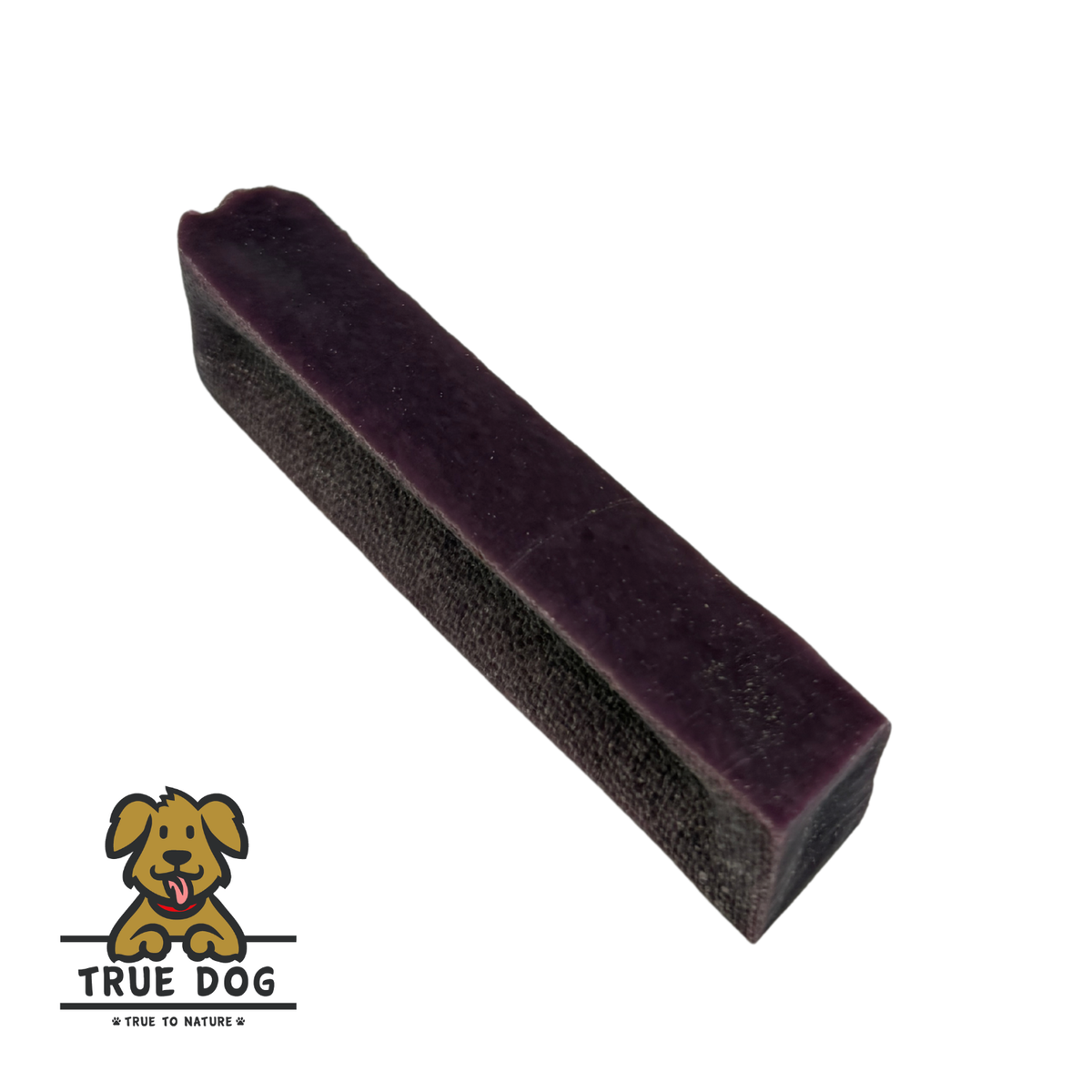 True Dog Himalayan Yak Cheese Chew, Blueberry Flavour. High protein, natural hard cheese dental dog chew for healthy teeth.