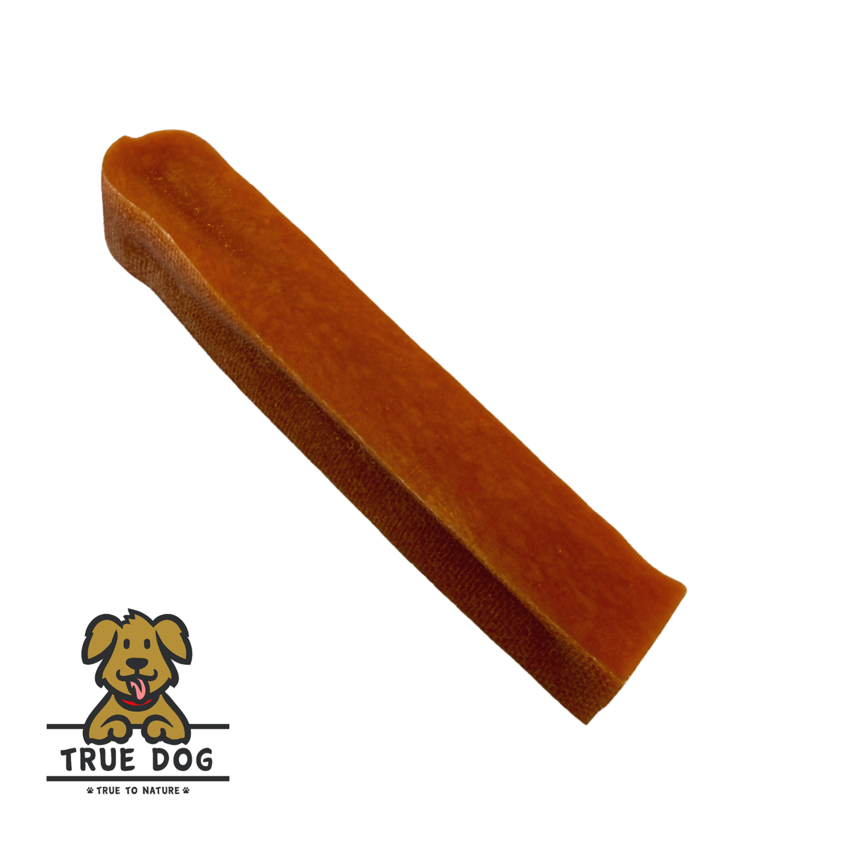 True Dog Himalayan Yak Cheese Chew, Pumpkin Flavour. High protein, natural hard cheese dental dog chew for healthy teeth.