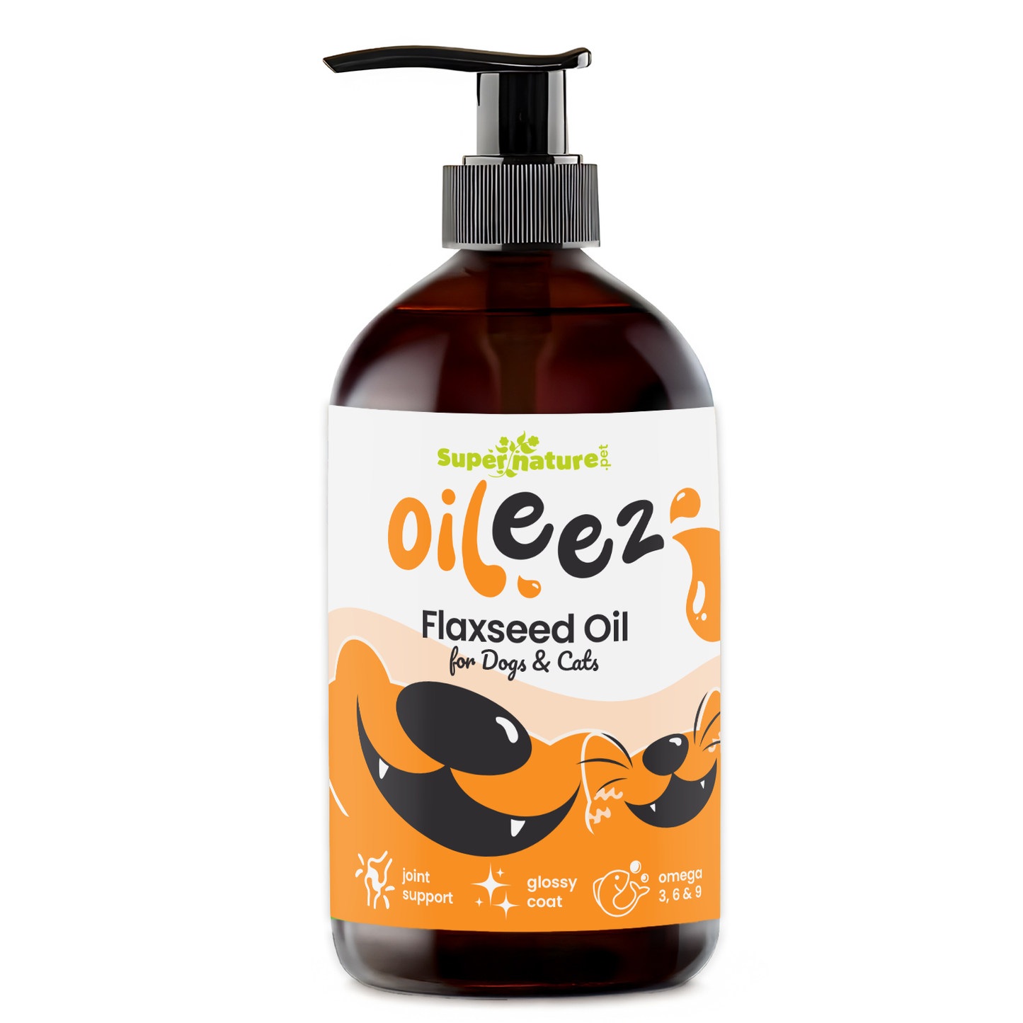 Oileez Flaxseed Oil for Dogs & Cats 500ml