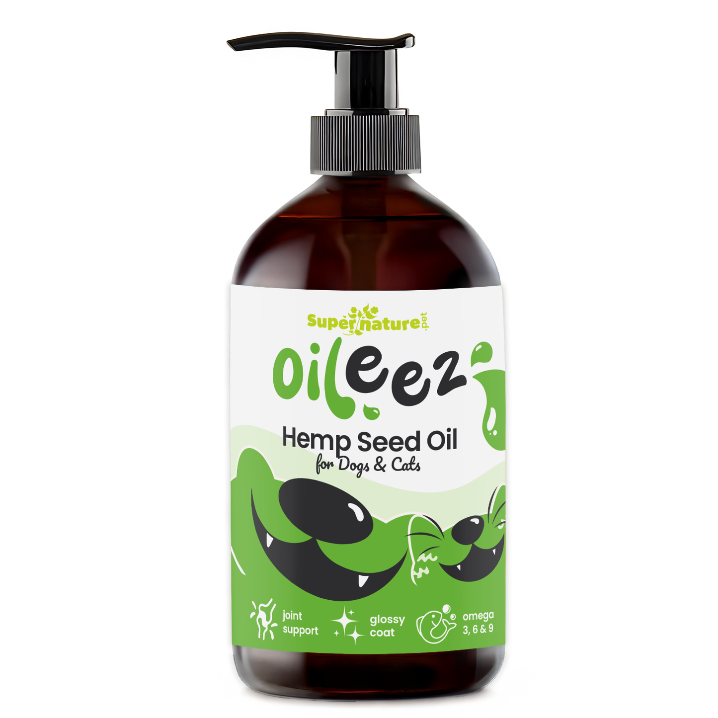 Oileez Hemp Seed Oil for Dogs & Cats 500ml