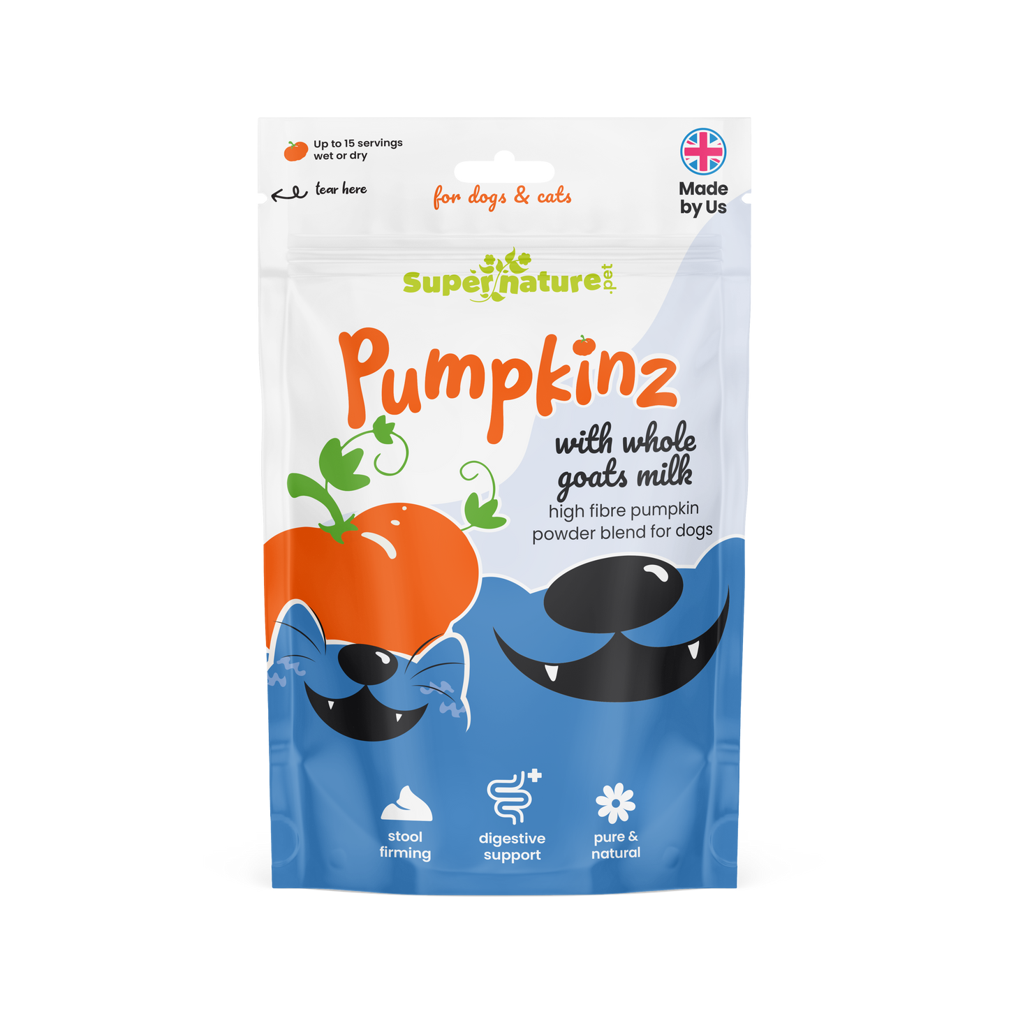 Pumpkinz Dried Pumpkin Powder with Goats Milk