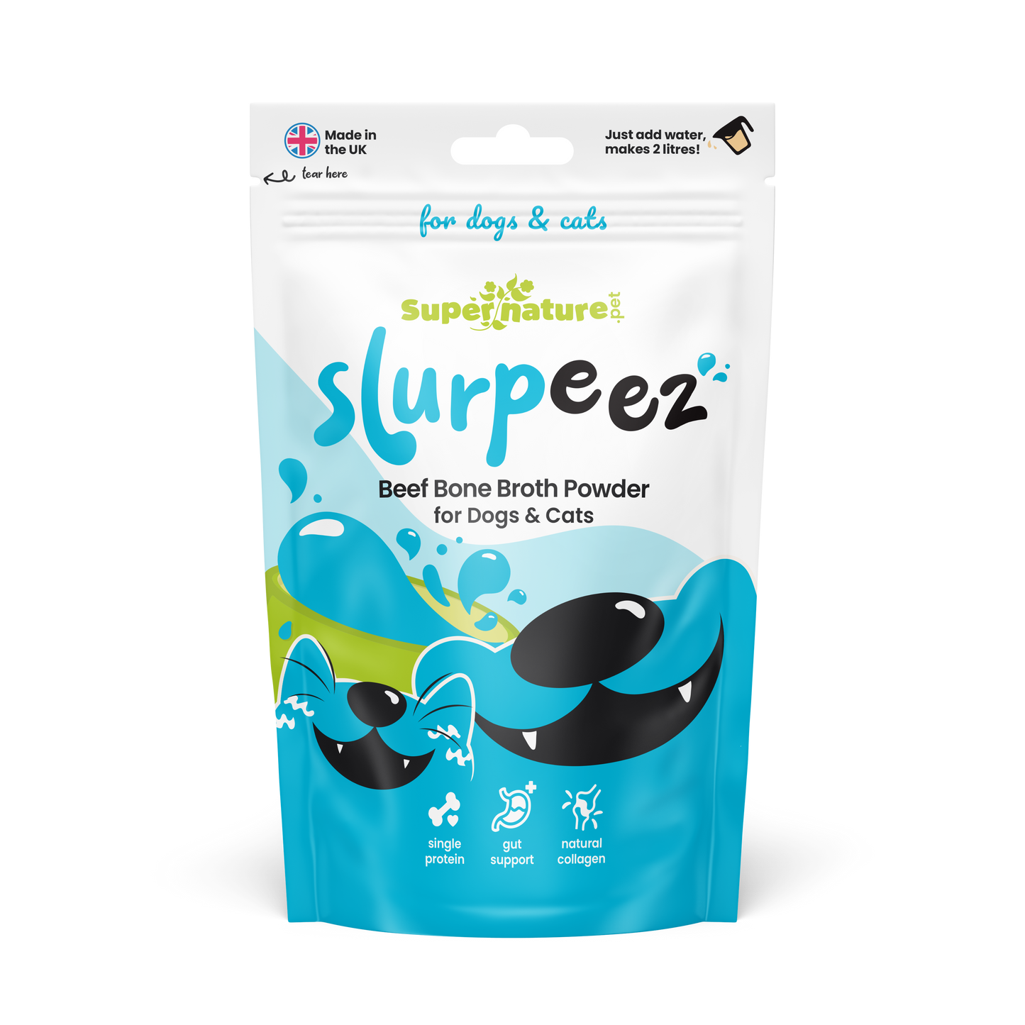 Slurpeez Bone Broth Powder 100% Beef 250g