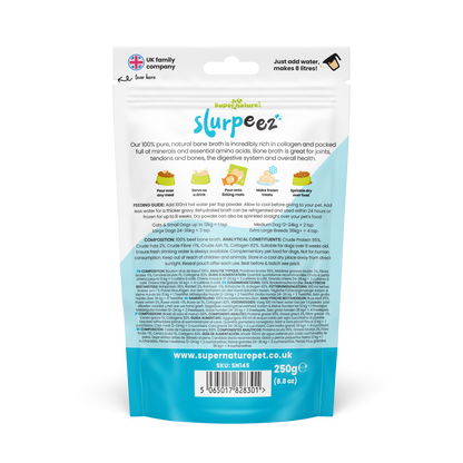 Slurpeez Bone Broth Powder 100% Beef 250g