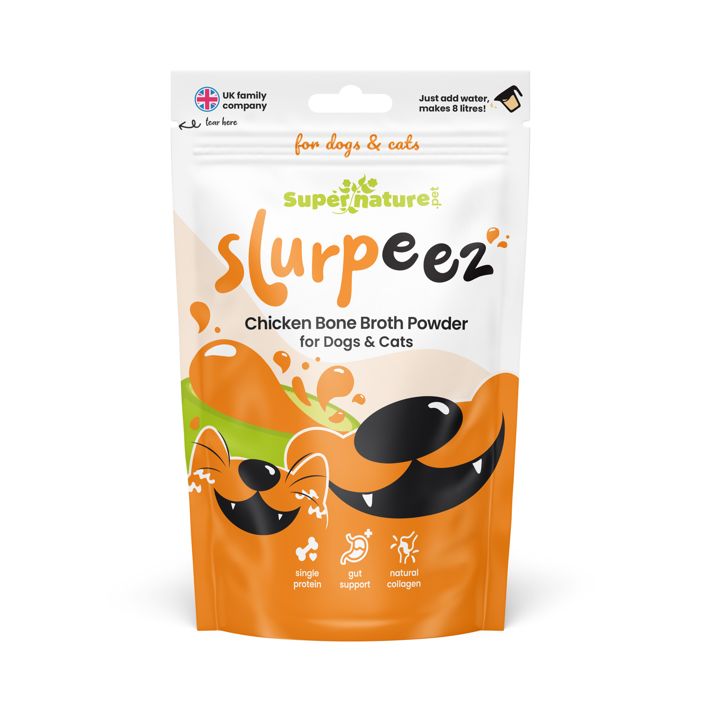 Slurpeez Bone Broth Powder 100% Chicken 250g
