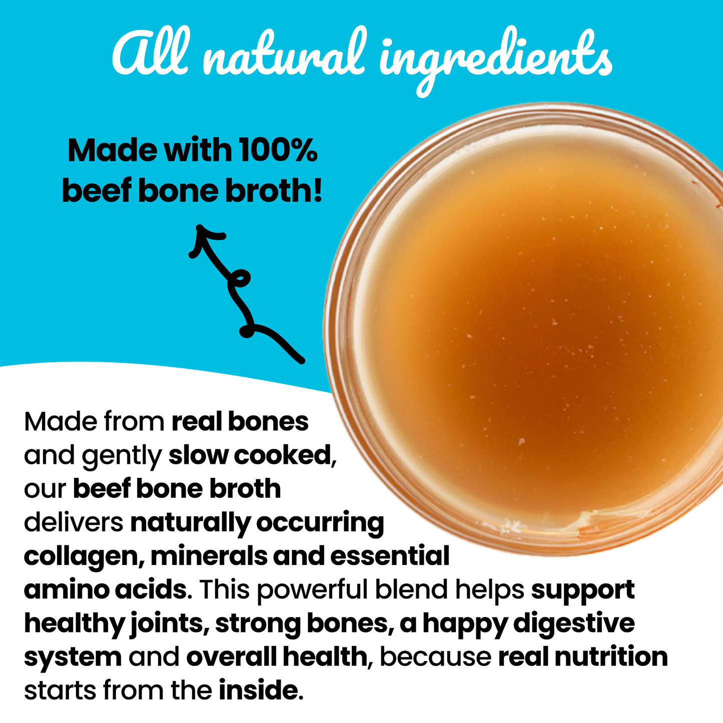 Slurpeez Bone Broth Powder 100% Beef 60g