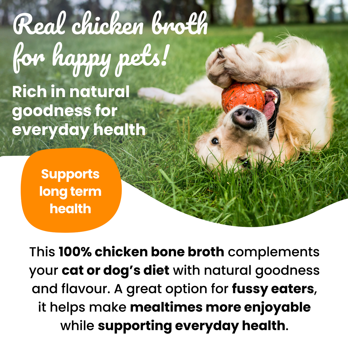 Slurpeez Bone Broth Powder 100% Chicken 250g