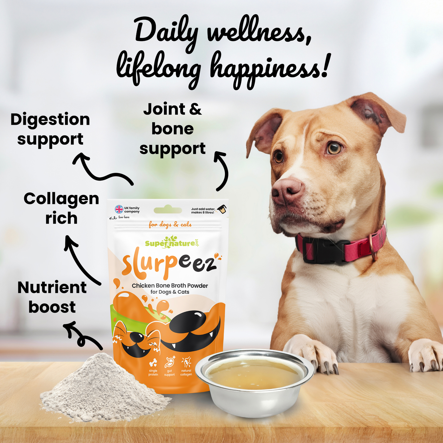 Slurpeez Bone Broth Powder 100% Chicken 60g