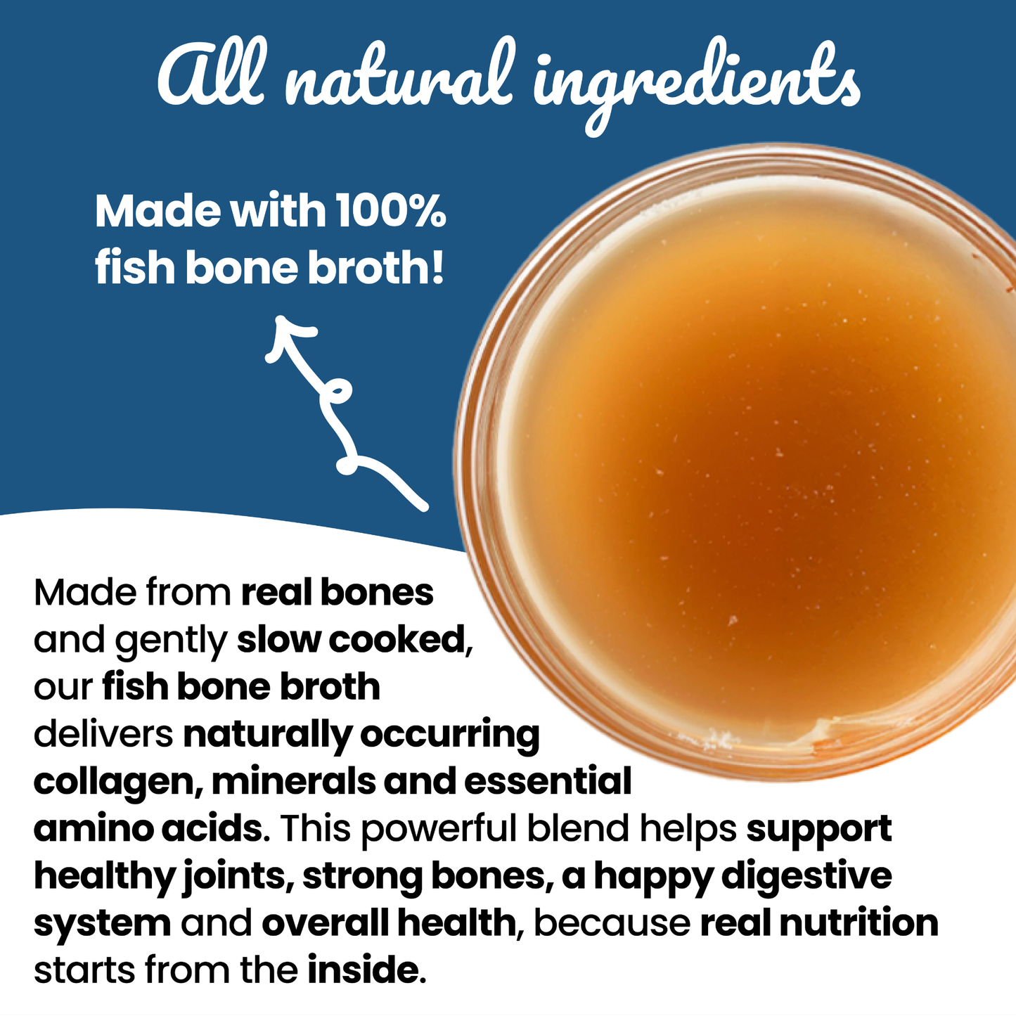 Slurpeez Bone Broth Powder 100% Fish 60g