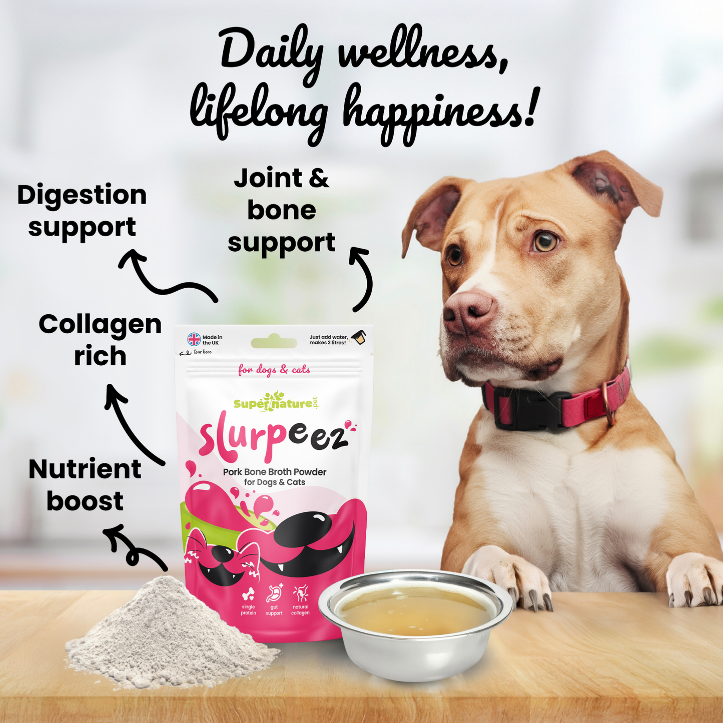 Slurpeez Bone Broth Powder 100% Pork 60g