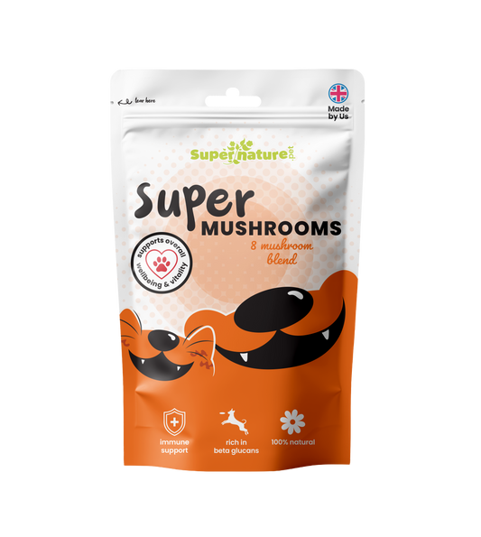 Super Mushrooms - 8 Mushroom Blend Supplement 60g