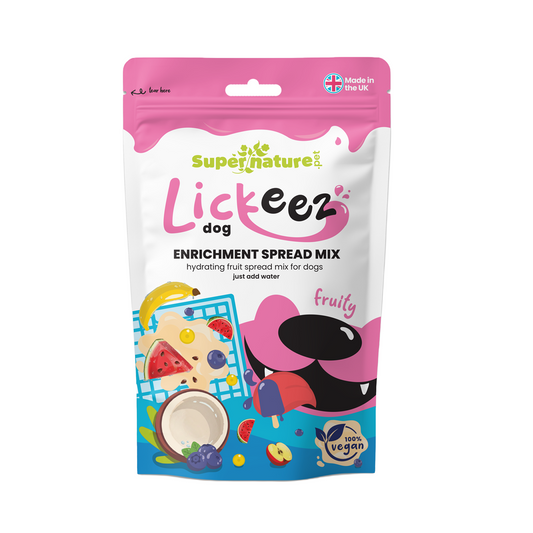 Lickeez Dog Fruity Enrichment Spread Mix for Dogs 100g