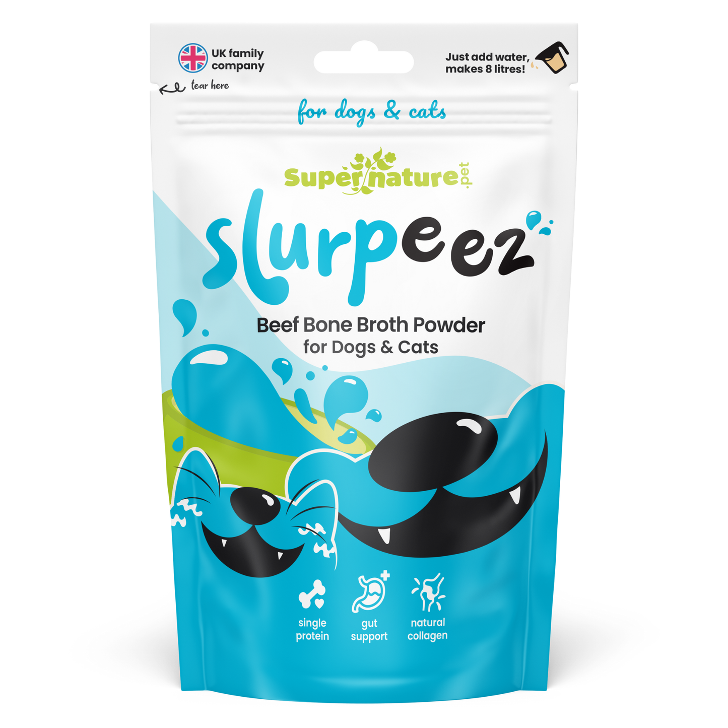 Slurpeez Bone Broth Powder 100% Beef 250g