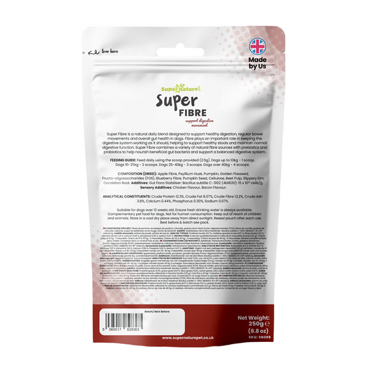 Super Fibre - High Fibre Anal Gland and Digestive Supplement 250g