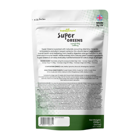 Super Greens - Green Superfood Supplement 250g