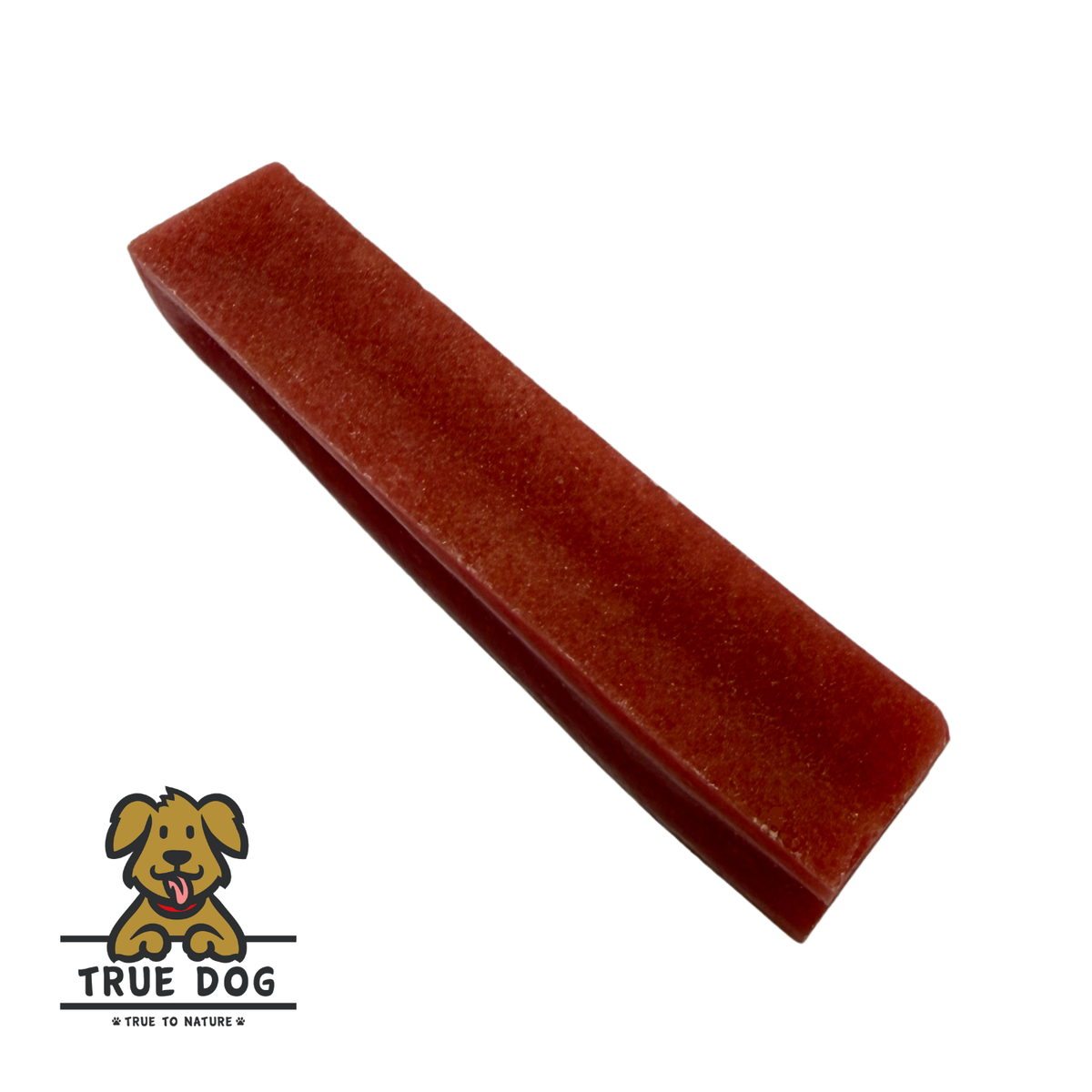 True Dog Himalayan Yak Cheese Chew, Watermelon Flavour. High protein, natural hard cheese dental dog chew for healthy teeth.